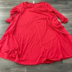 Zenana premium red dress